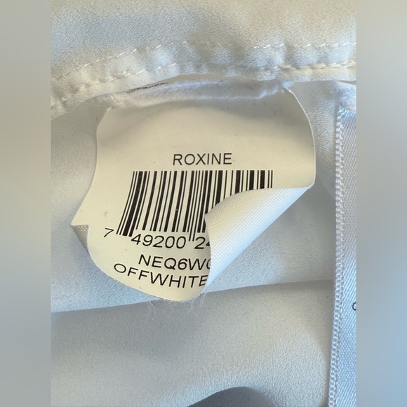 BCBGMAXAZRIA Roxine lace contrast shift dress - Picture 10 of 12